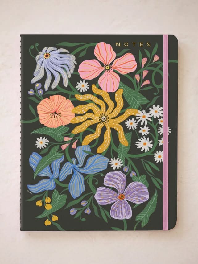 Ash &amp; Rose notebook Flora + Fauna Sewn Trio Notebook Set