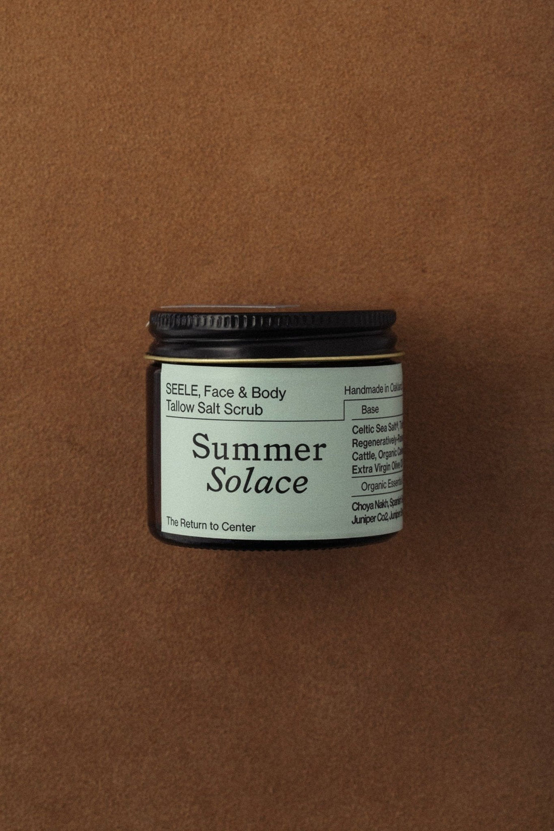 SEELE – Ritual Sea Salt Scrub | Celtic Salt®, Choya Nākh, Sage &amp; Coriander - My American Goods