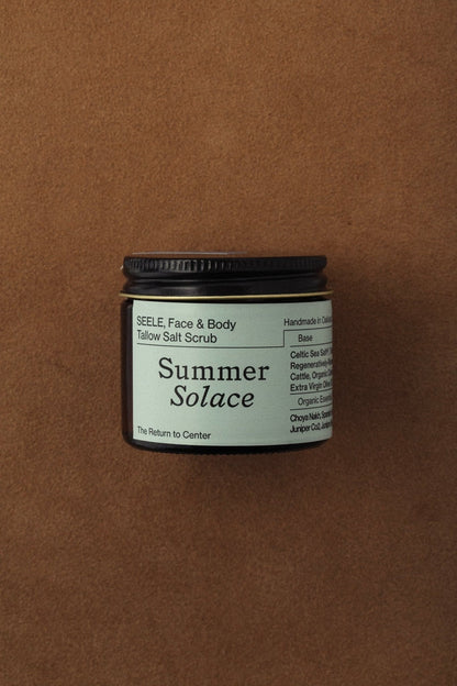 SEELE – Ritual Sea Salt Scrub | Celtic Salt®, Choya Nākh, Sage &amp; Coriander - My American Goods