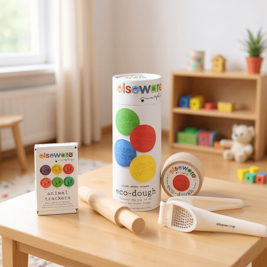 Sensory Play Bundle | Natural Eco-Dough &amp; Tools