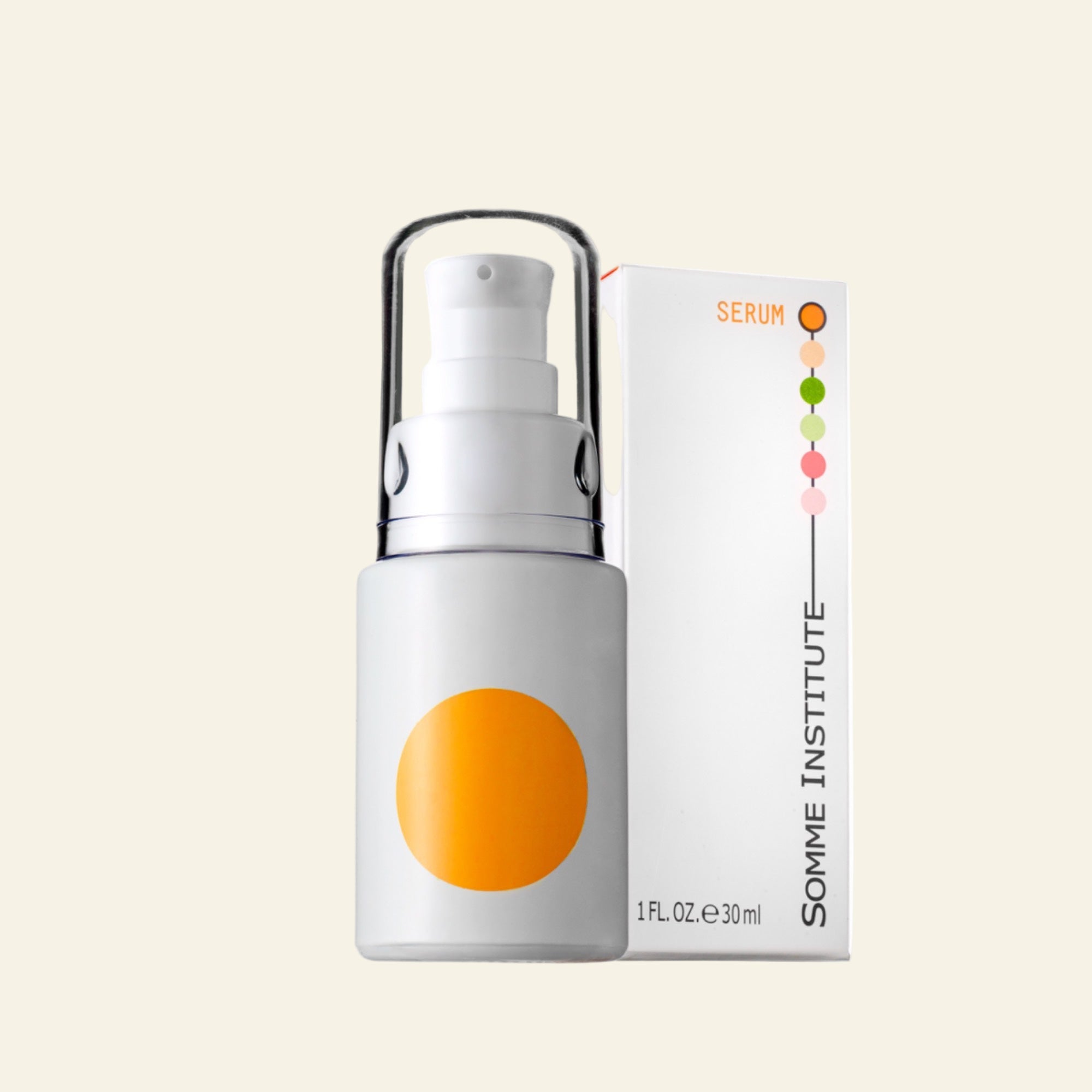 Somme Institute serum bottle with packaging on a white background
