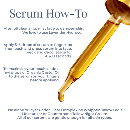 Serenity Calming Facial Serum - My American Goods