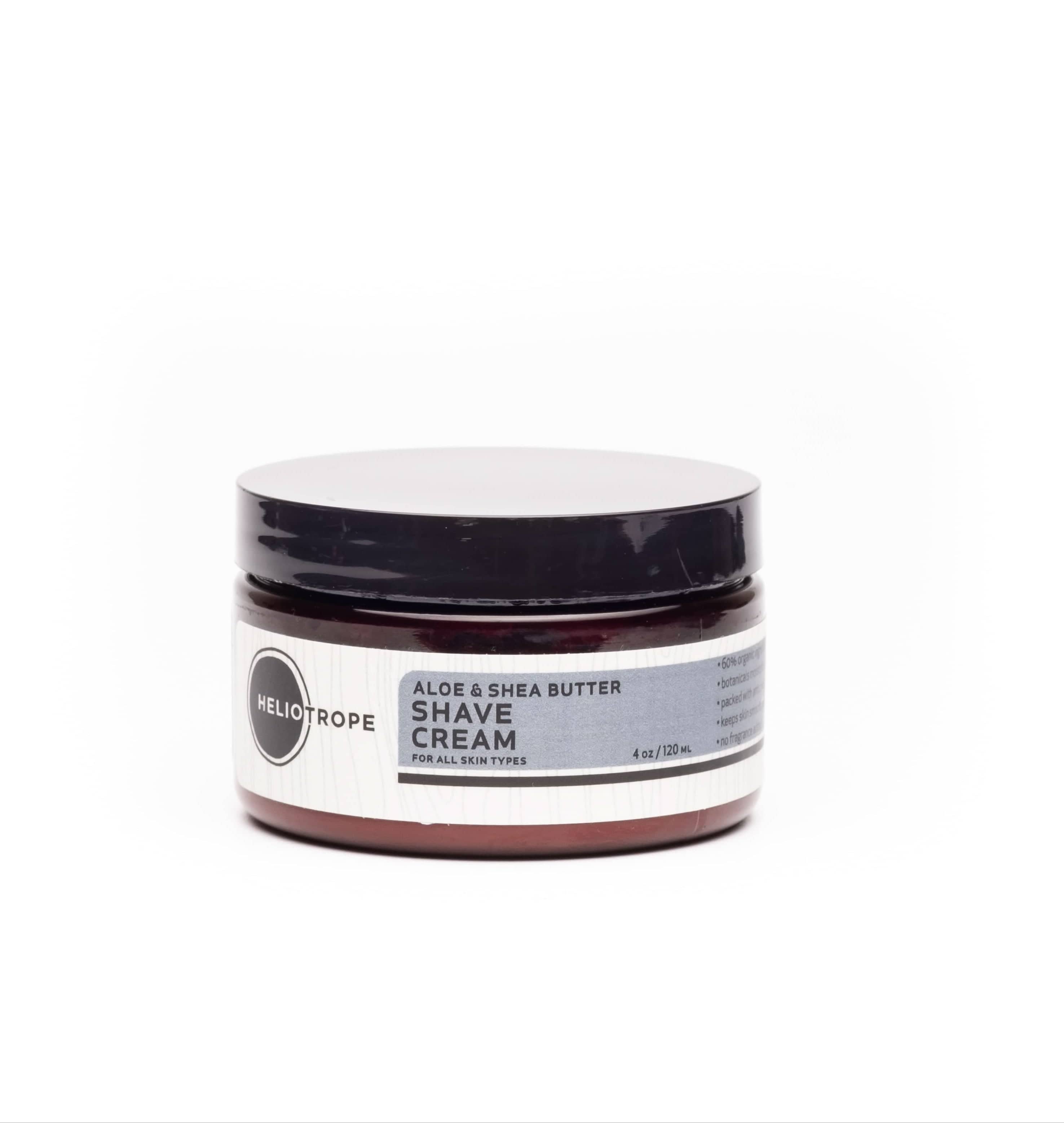 Heliotrope SF Shaving Aloe &amp; Shea Butter Shave Cream