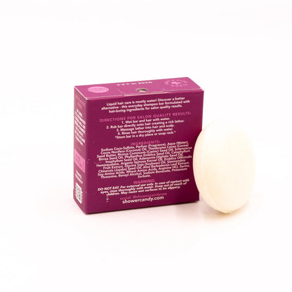 Argan Oil Bamboo Shampoo Bar for Curly Hair | Shower Candy