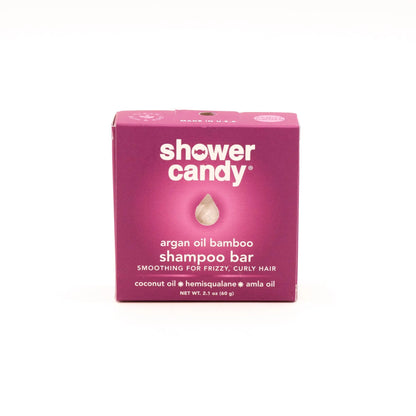 Argan Oil Bamboo Shampoo Bar for Curly Hair | Shower Candy