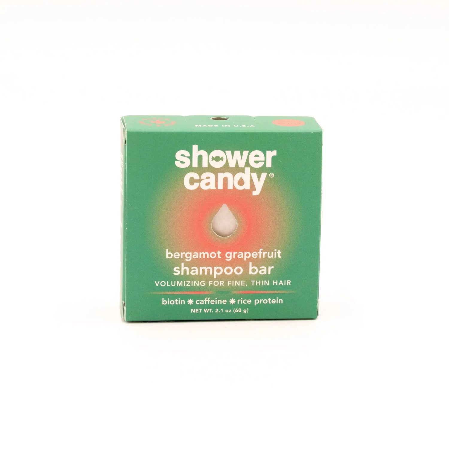 Bergamot Grapefruit Volumizing Shampoo Bar | Shower Candy - for Fine Hair
