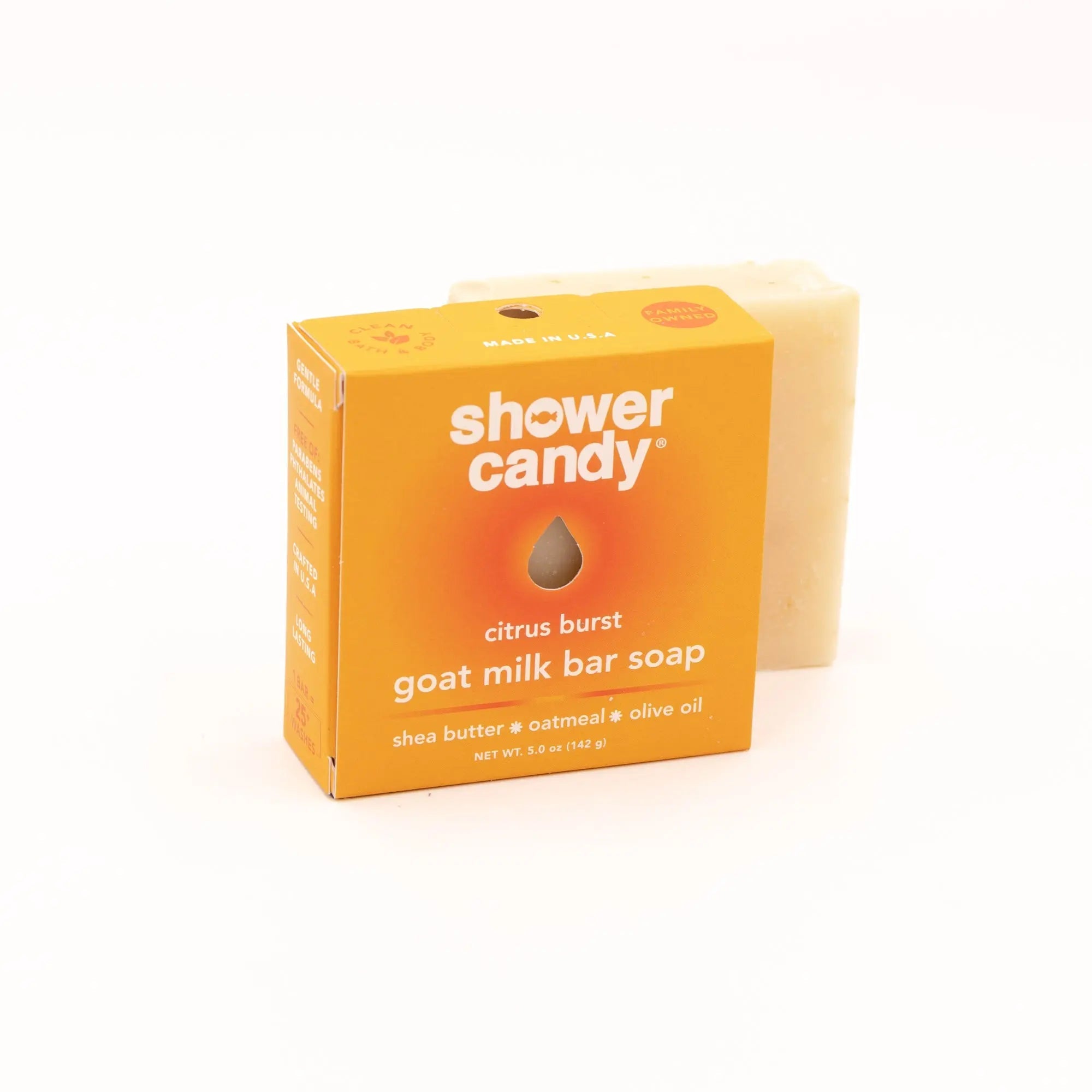 Citrus Burst Goat Milk Soap Bar | Shower Candy