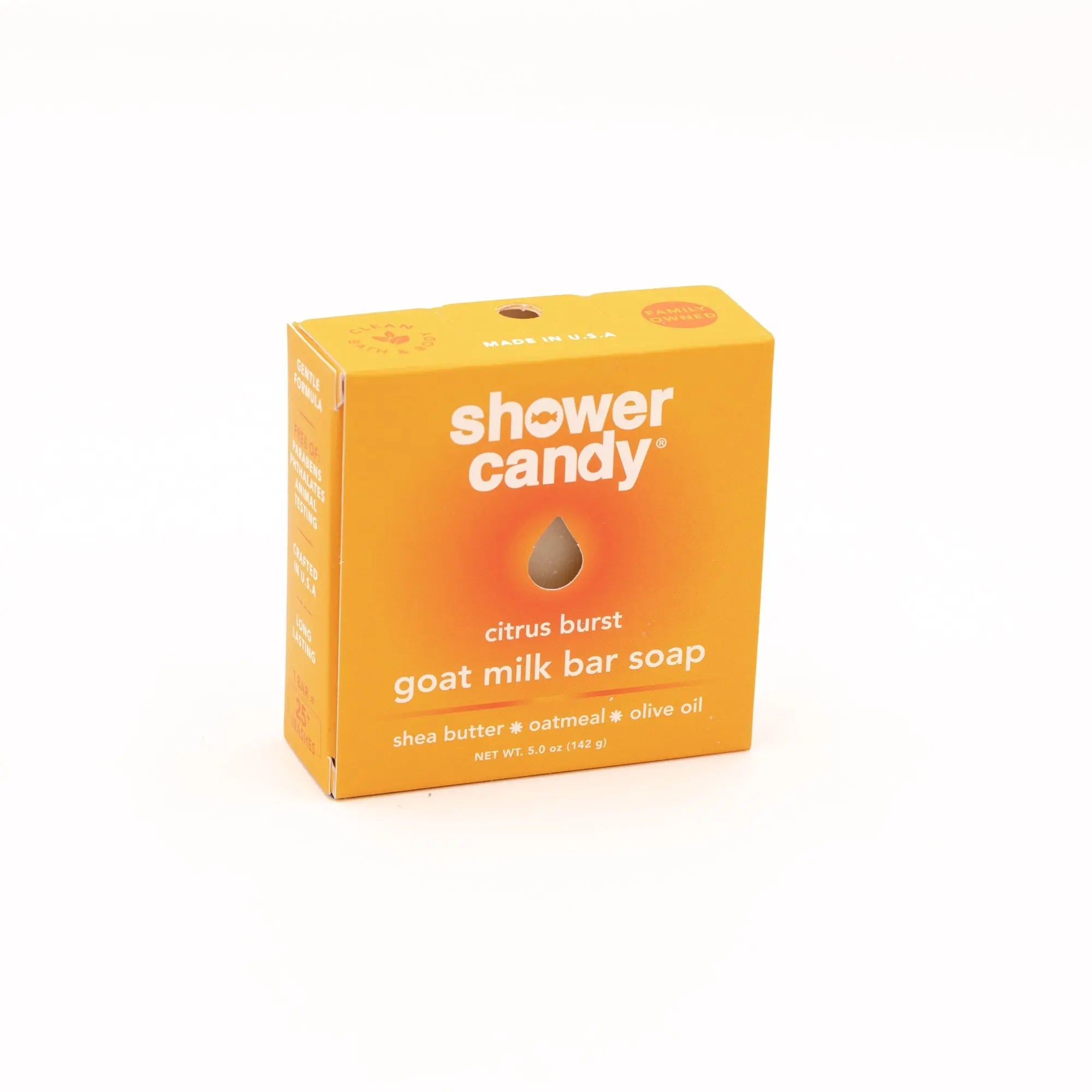 Citrus Burst Goat Milk Soap Bar | Shower Candy