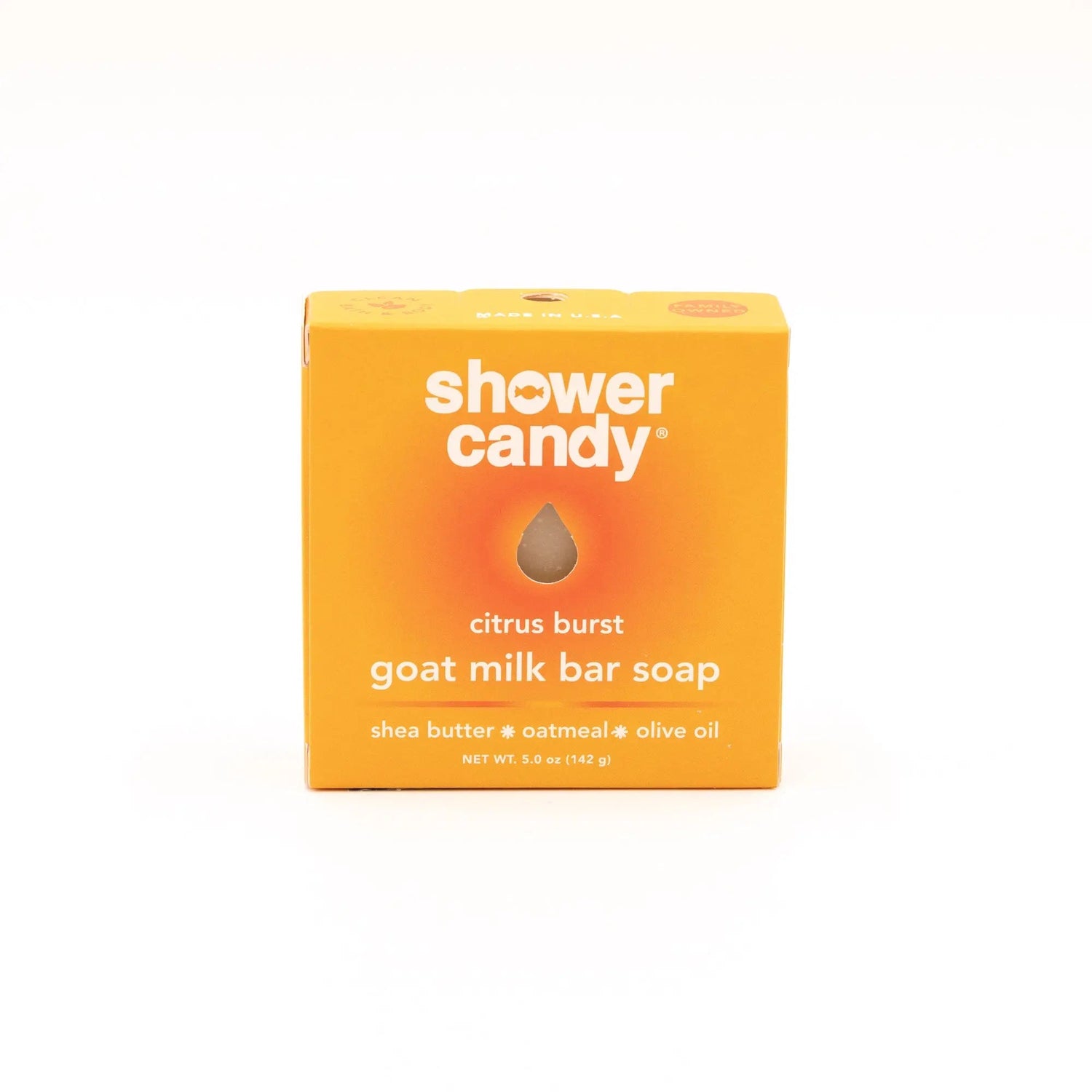 Citrus Burst Goat Milk Soap Bar | Shower Candy