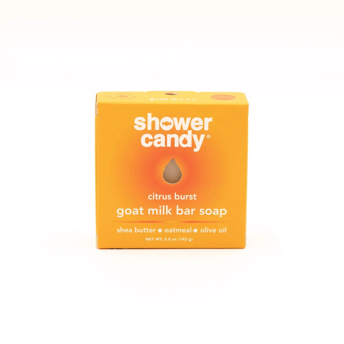 Citrus Burst Goat Milk Soap Bar | Shower Candy