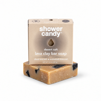 Desert Salt Lava Clay Body Wash Bar | Shower Candy