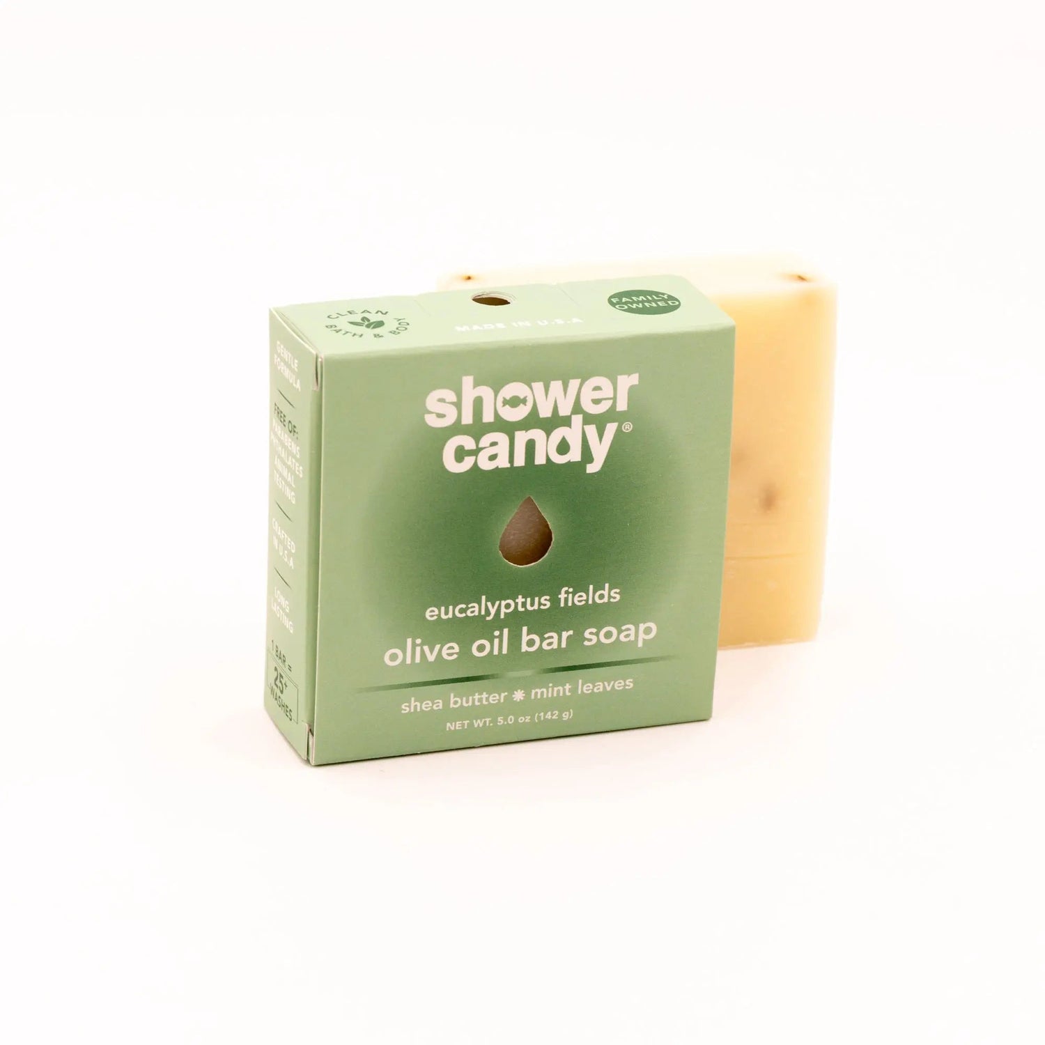 Eucalyptus Fields Olive Oil Bar Soap | Shower Candy