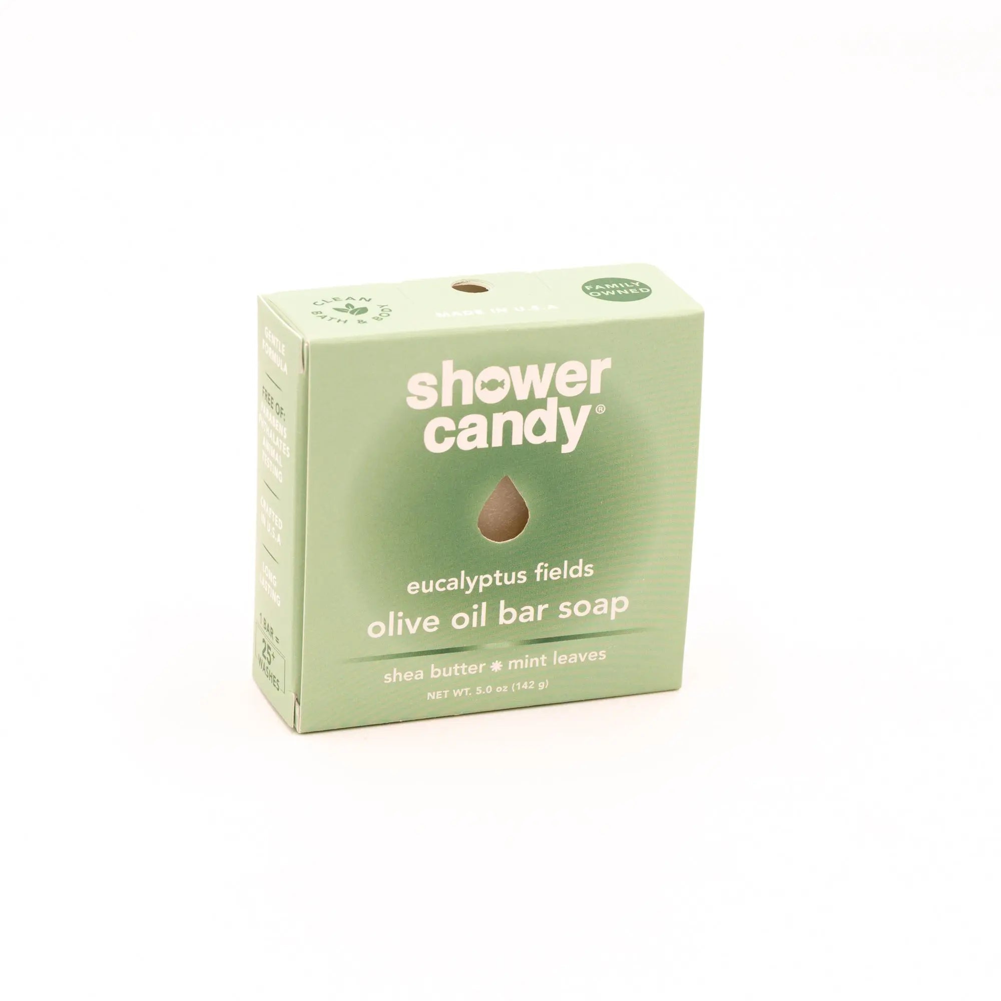 Eucalyptus Fields Olive Oil Bar Soap | Shower Candy