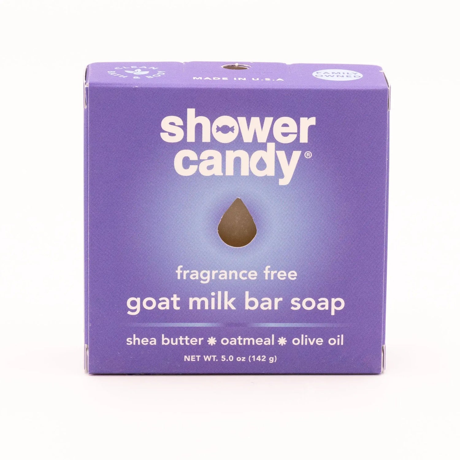 Fragrance Free Goat Milk Soap Bar | Shower Candy