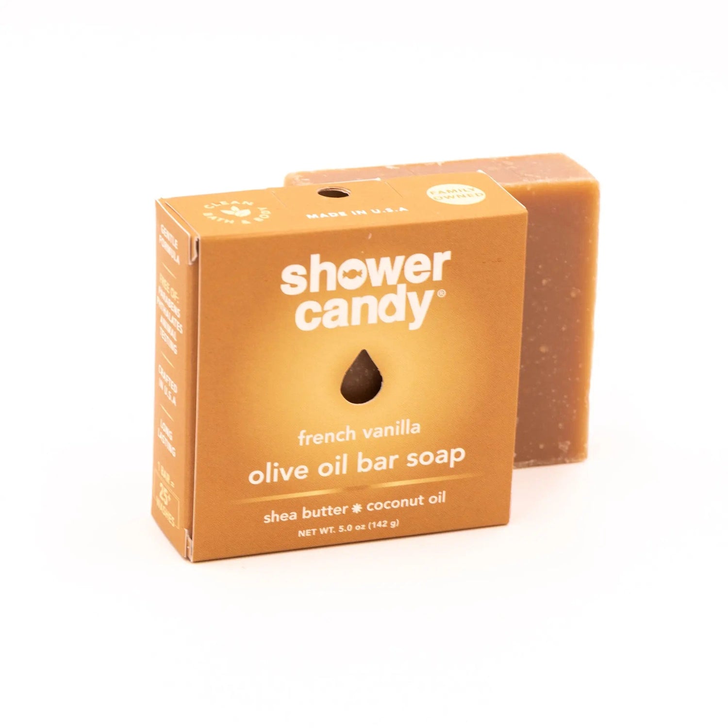 French Vanilla Olive Oil Bar Soap | Shower Candy