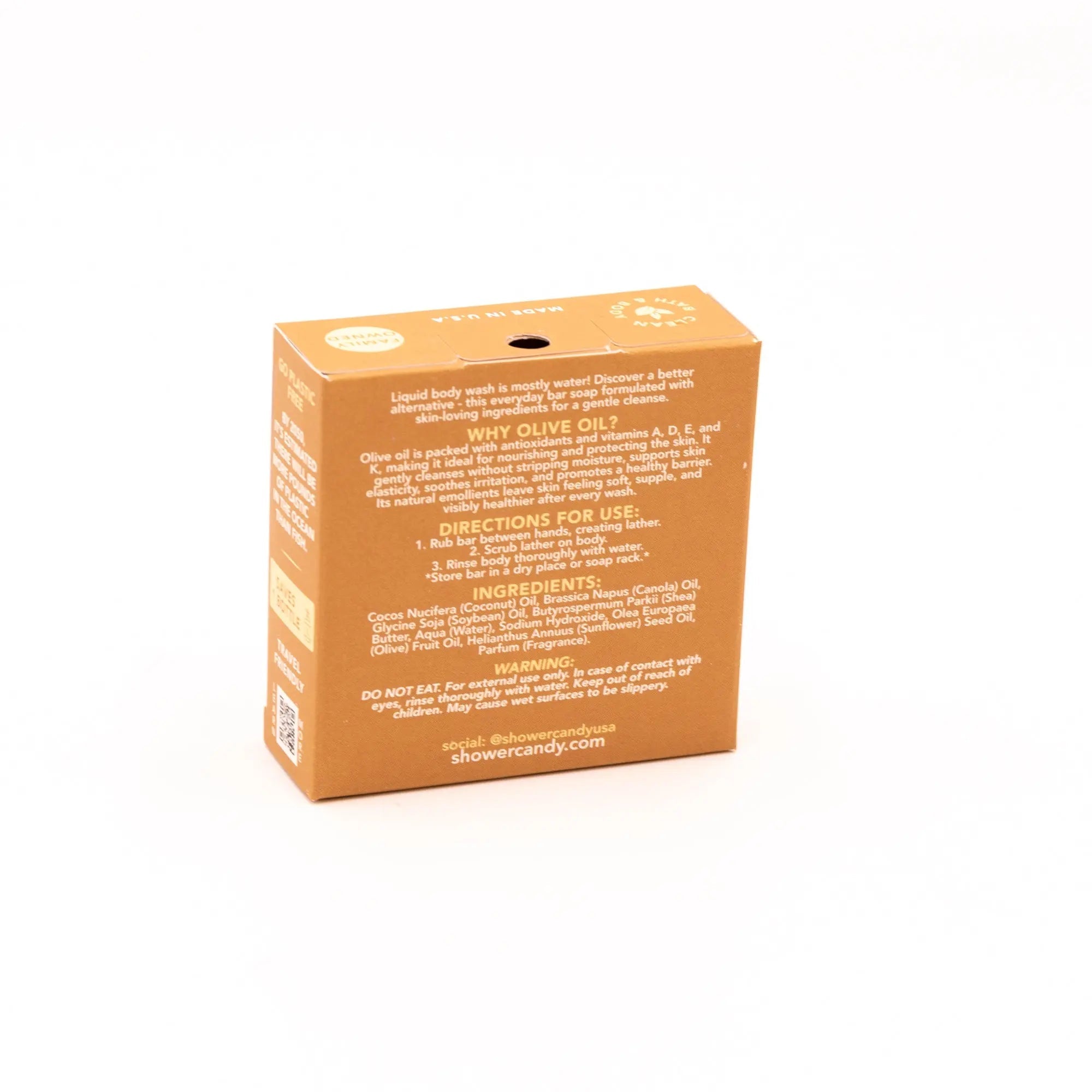 French Vanilla Olive Oil Bar Soap | Shower Candy
