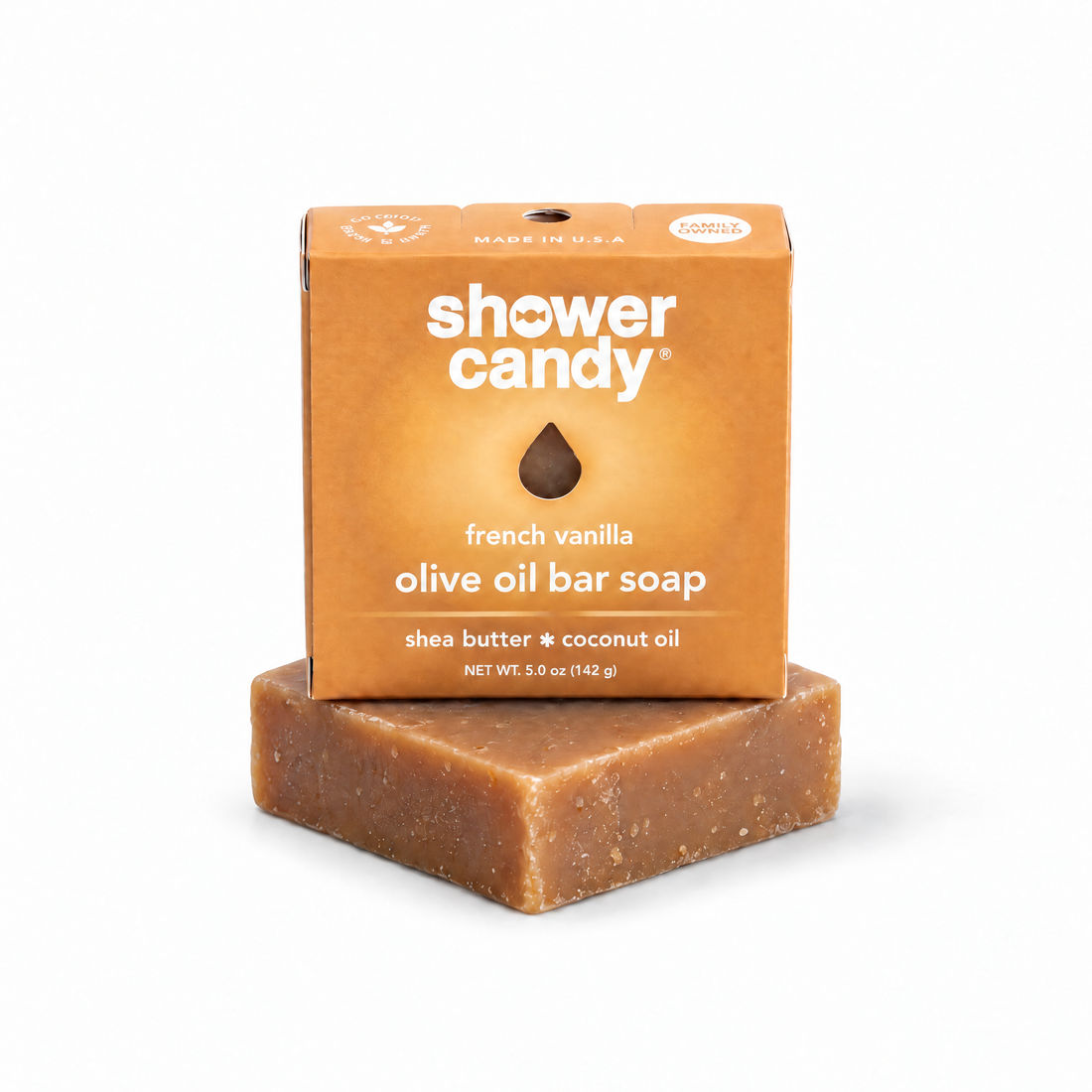 French Vanilla Olive Oil Bar Soap | Shower Candy