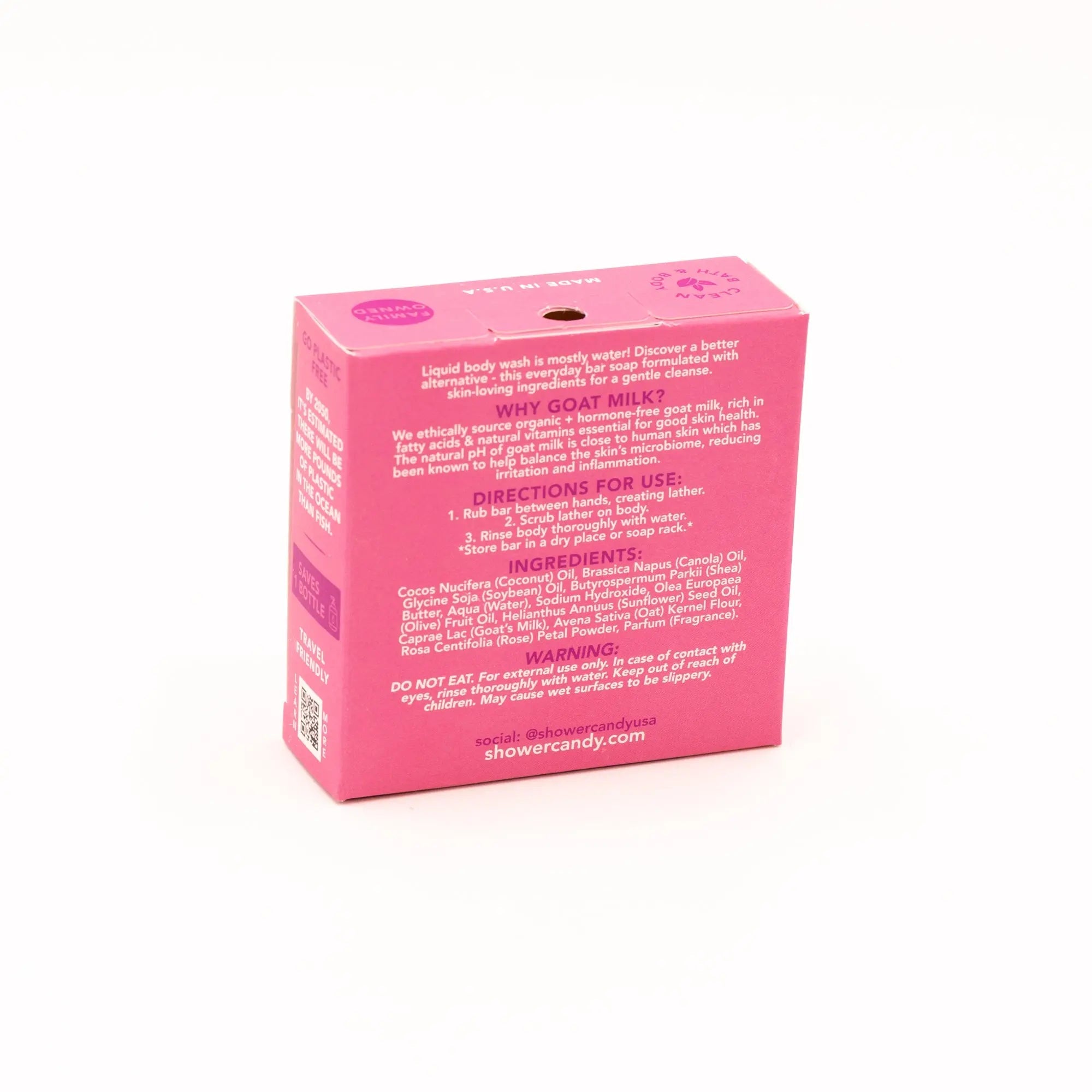 Hydrangea Garden Goat Milk Soap Bar | Shower Candy