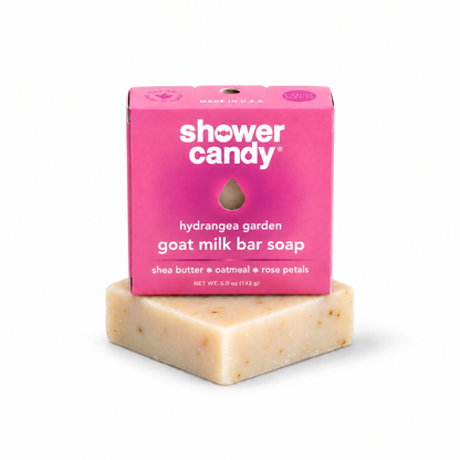 Hydrangea Garden Goat Milk Soap Bar | Shower Candy