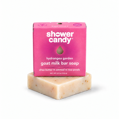 Hydrangea Garden Goat Milk Soap Bar | Shower Candy