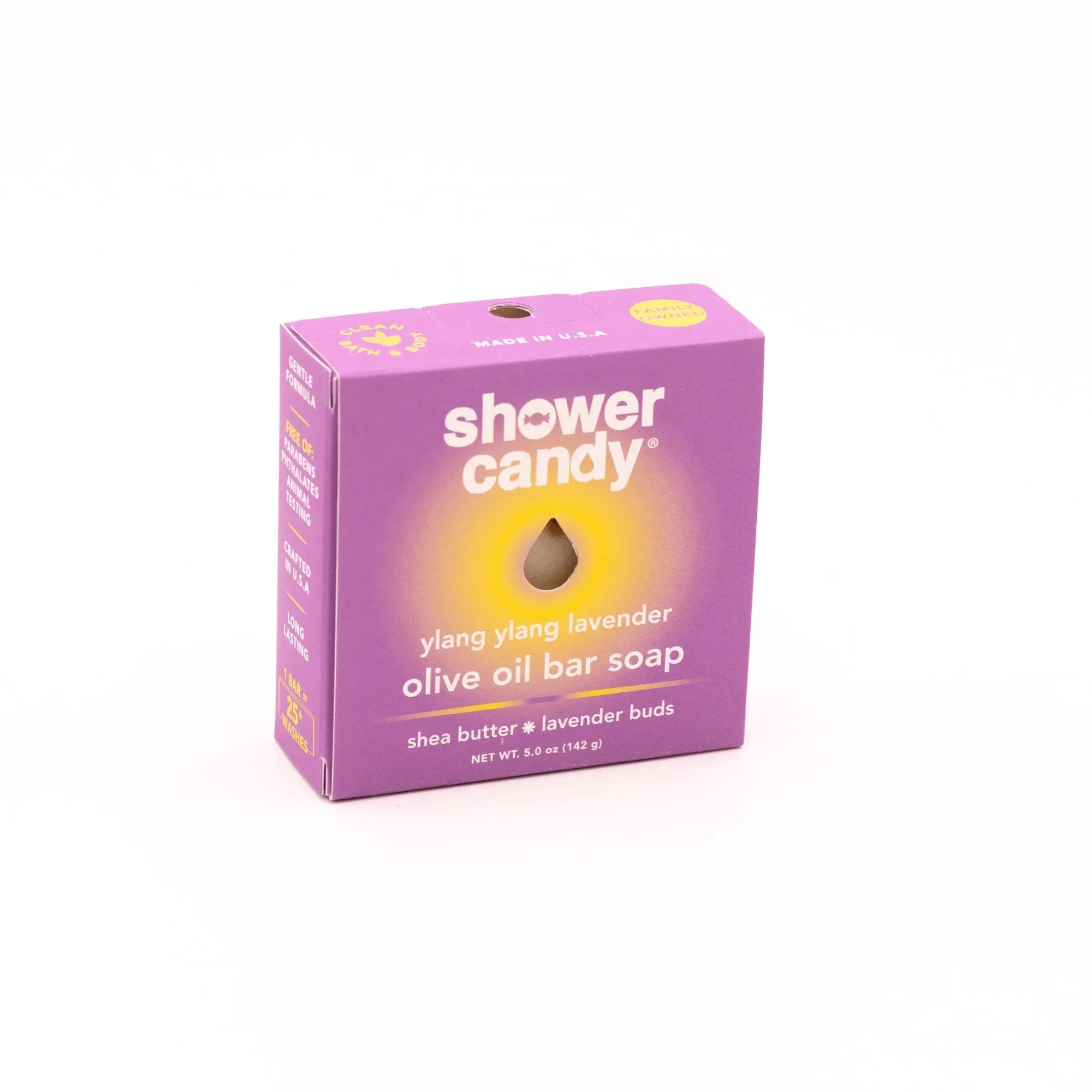 Ylang Ylang Lavender Olive Oil Soap | Shower Candy