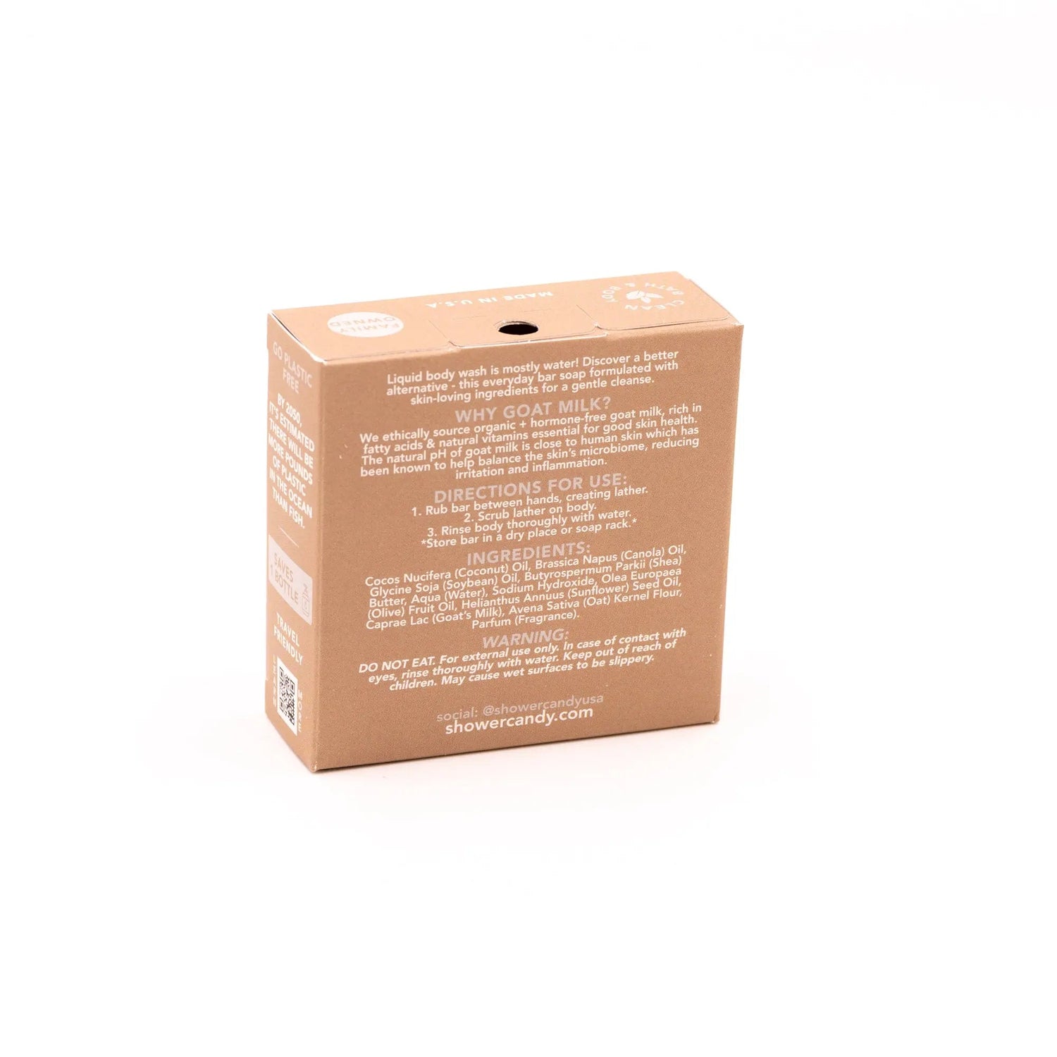 Classic Oatmeal Goat Milk Soap Bar | Shower Candy