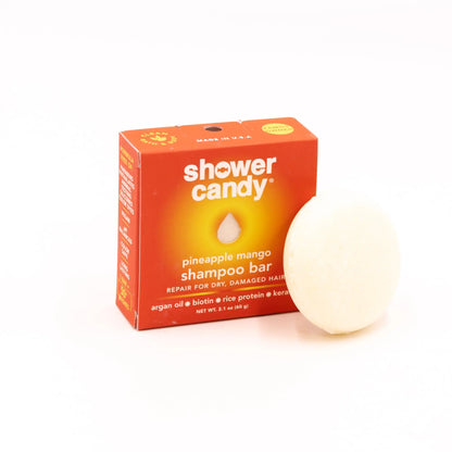 Pineapple Mango Shampoo Bar | Shower Candy – Repair for Dry, Damaged Hair