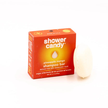 Pineapple Mango Shampoo Bar | Shower Candy – Repair for Dry, Damaged Hair