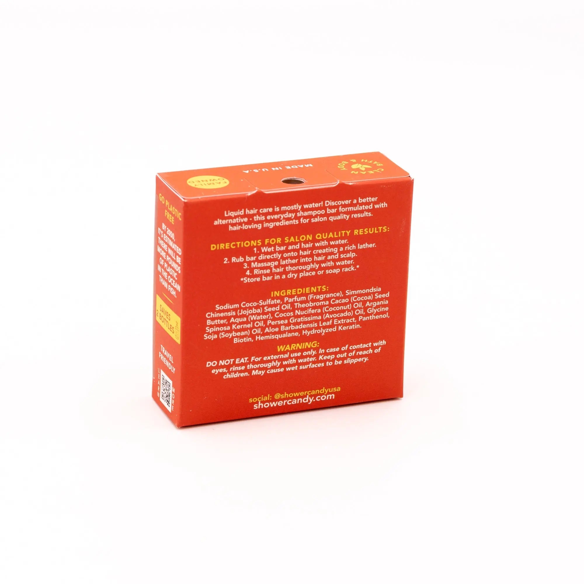 Pineapple Mango Shampoo Bar | Shower Candy – Repair for Dry, Damaged Hair
