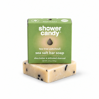 Tea Tree Patchouli Olive Oil Bar Soap | Shower Candy