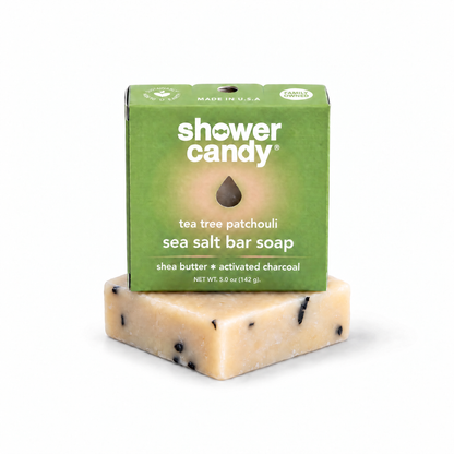 Tea Tree Patchouli Olive Oil Bar Soap | Shower Candy