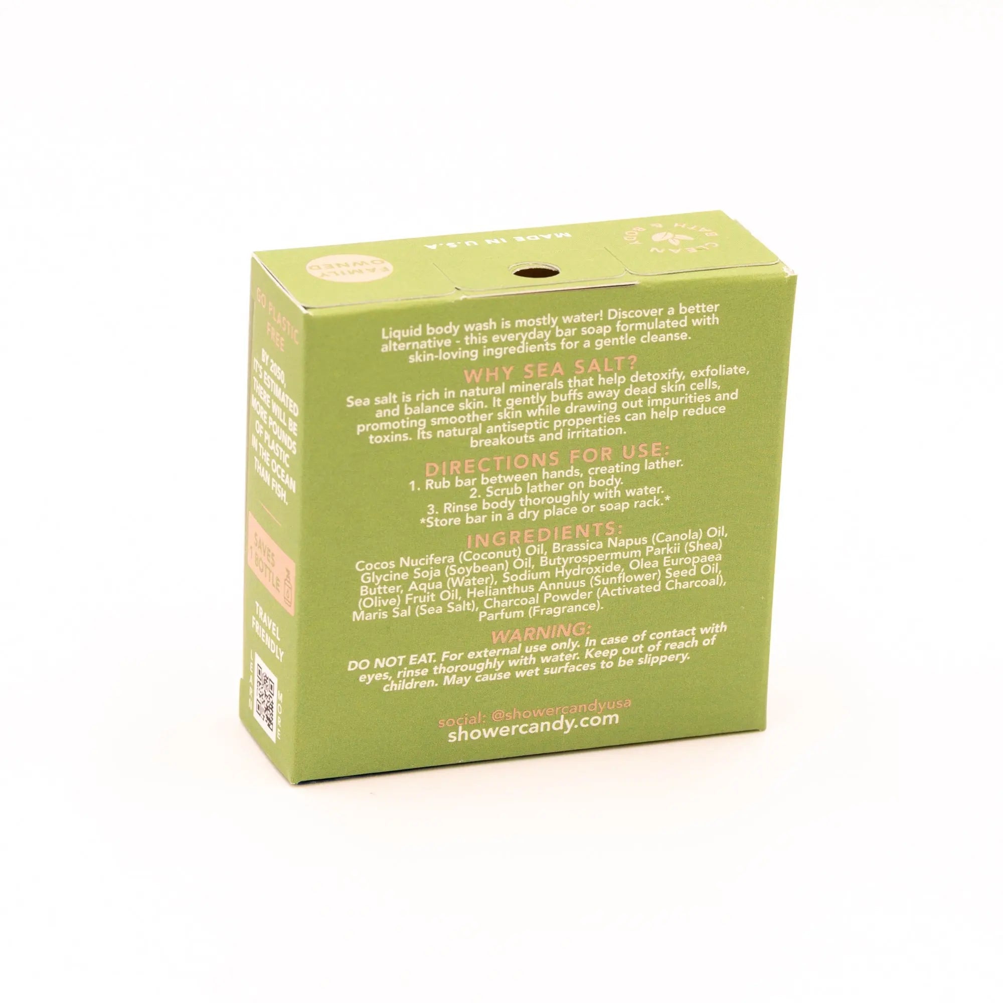 Tea Tree Patchouli Olive Oil Bar Soap | Shower Candy