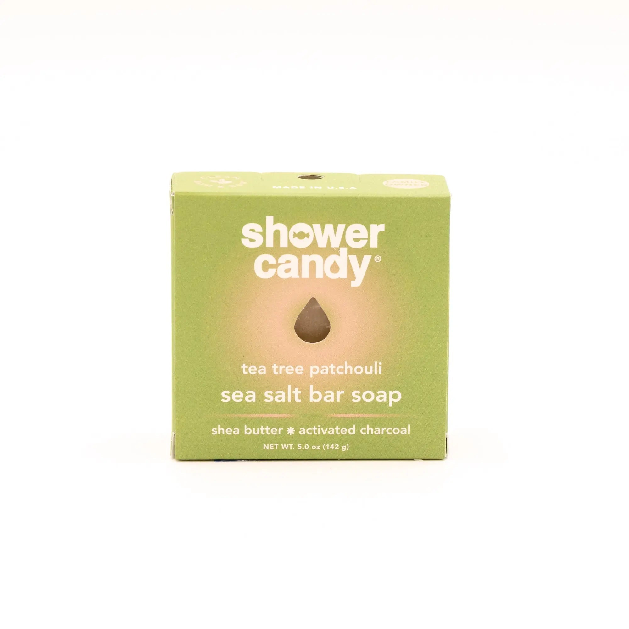 Tea Tree Patchouli Olive Oil Bar Soap | Shower Candy