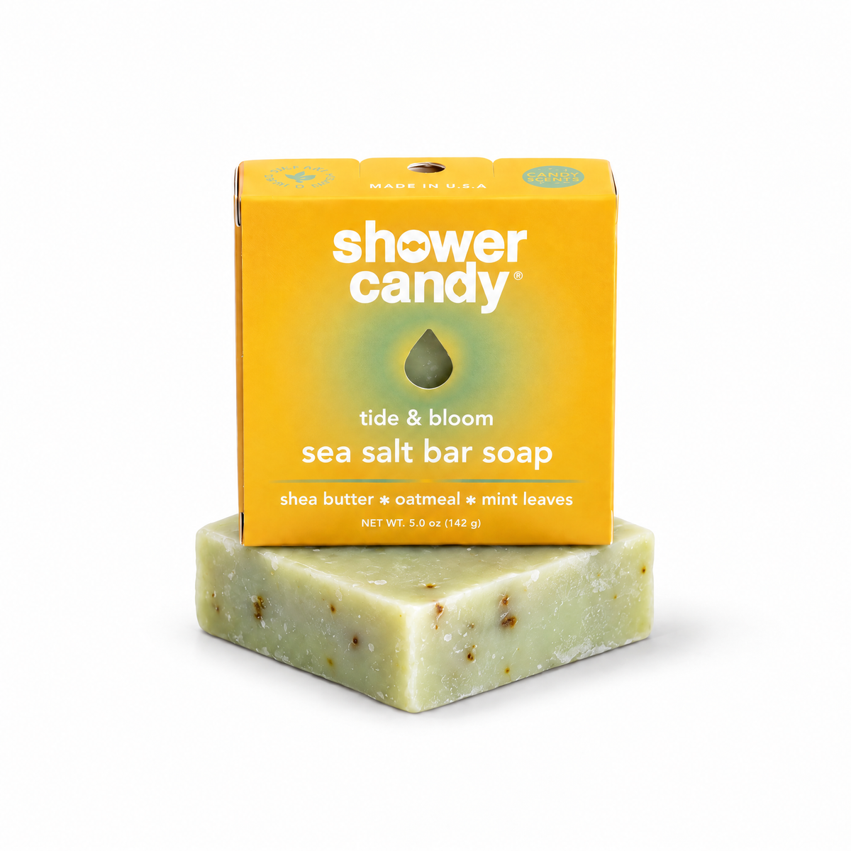 Tide &amp; Bloom Sea Salt Body Wash Bar | Shower Candy