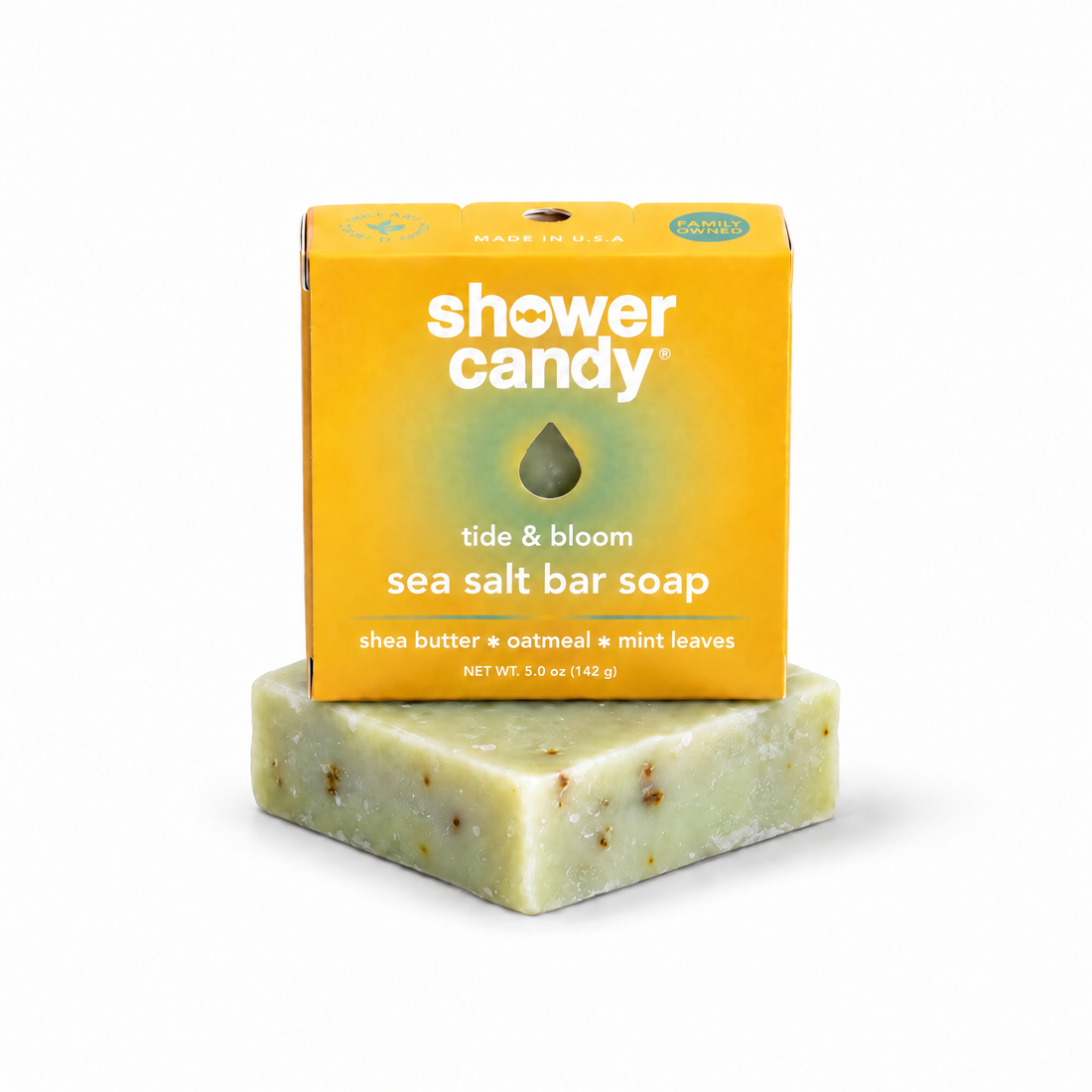 Tide &amp; Bloom Sea Salt Body Wash Bar | Shower Candy