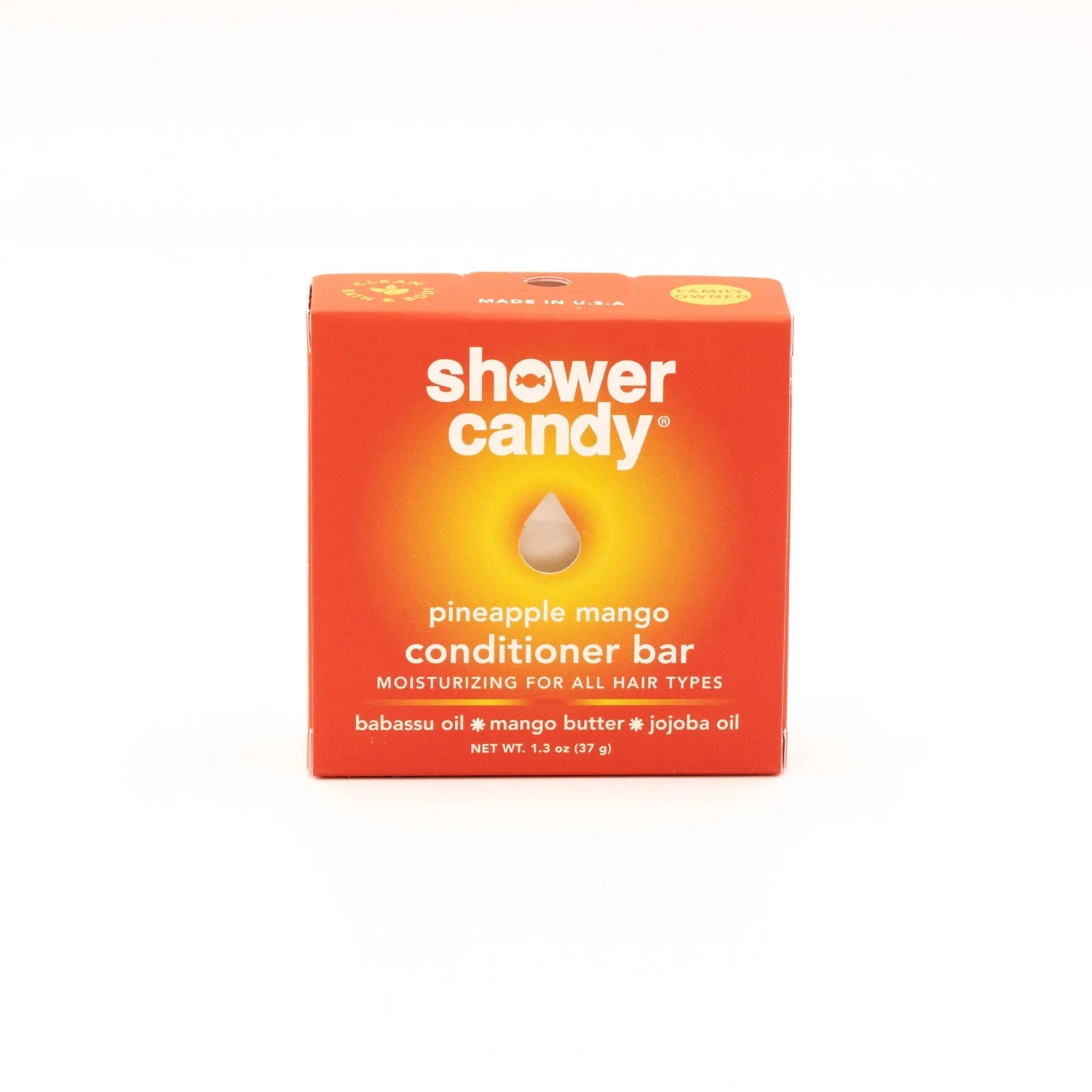 Pineapple Mango Conditioner Bar For All Hair Types | Shower Candy