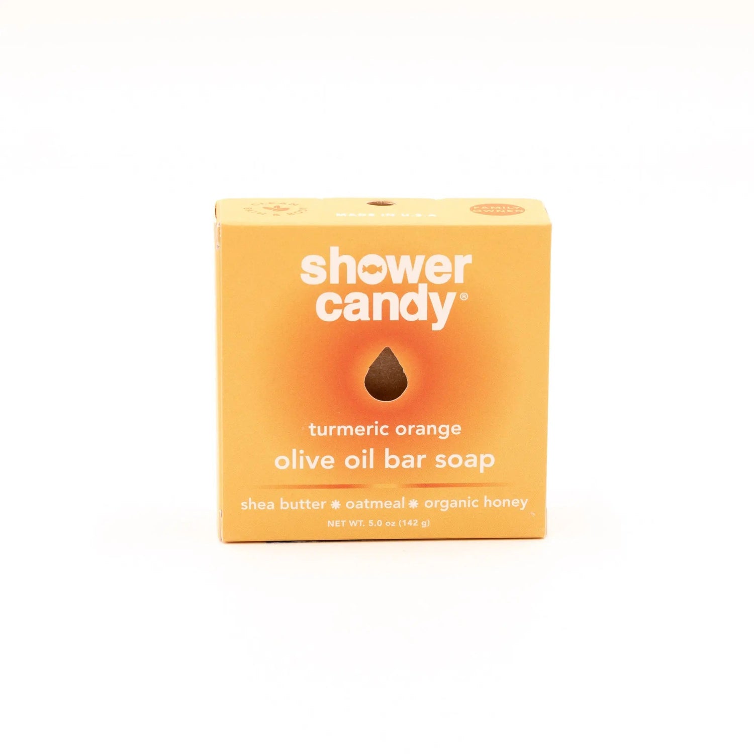Turmeric Orange Olive Oil Bar Soap | Shower Candy