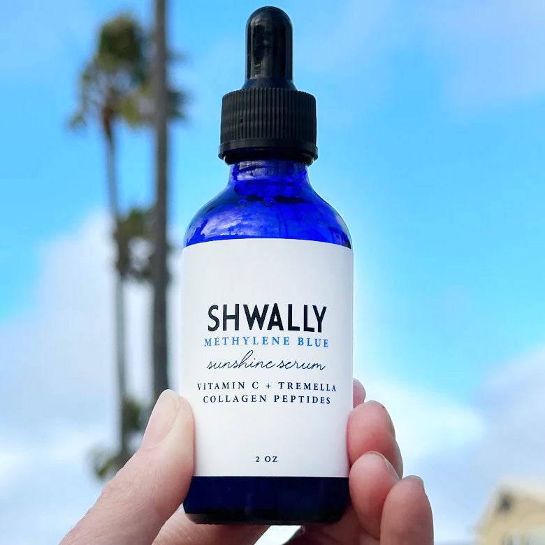Methylene Blue Daily Sunshine Serum + Copper Peptides Option - My American Goods