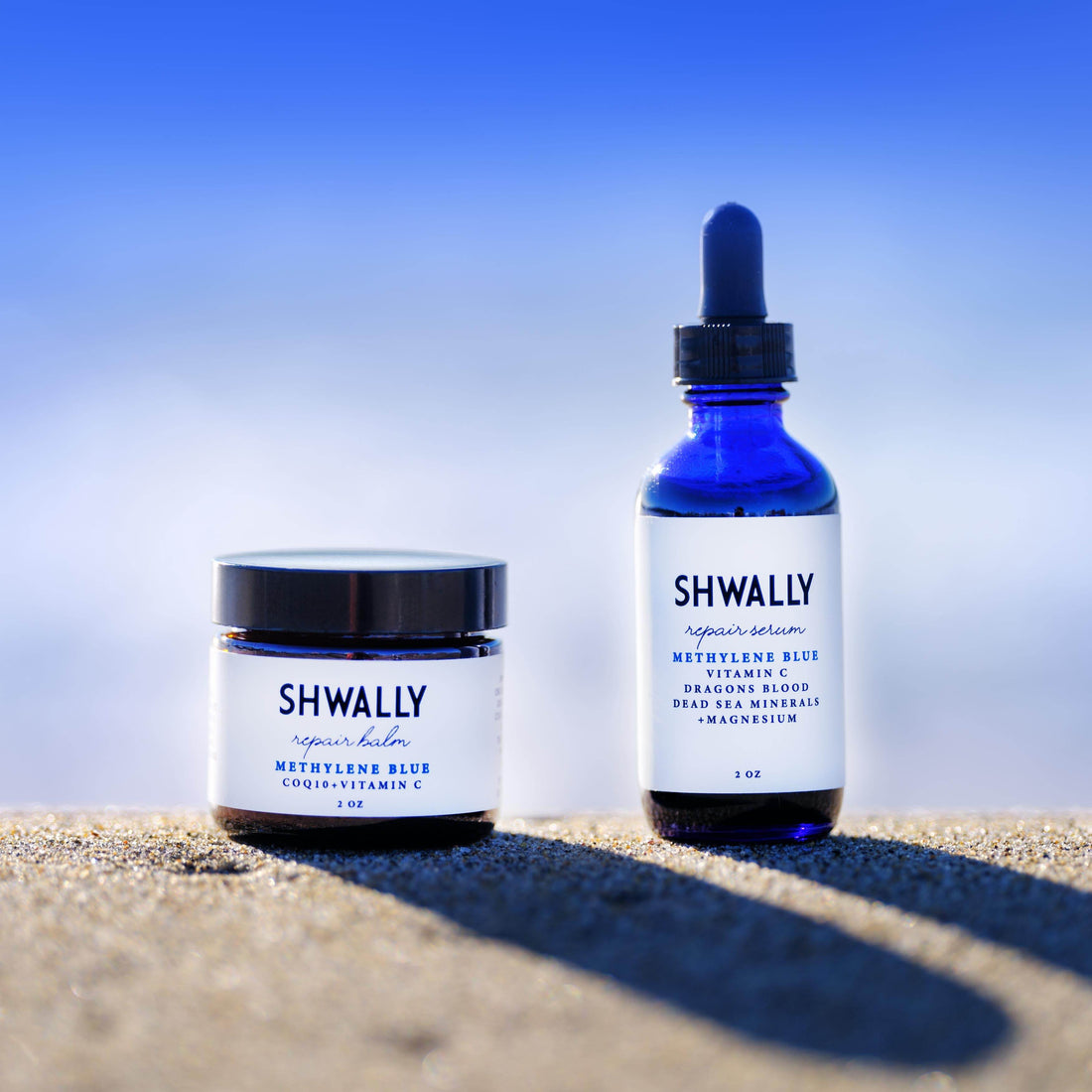 Methylene Blue Serum &amp; Tallow Balm 2-Step Bundle - My American Goods