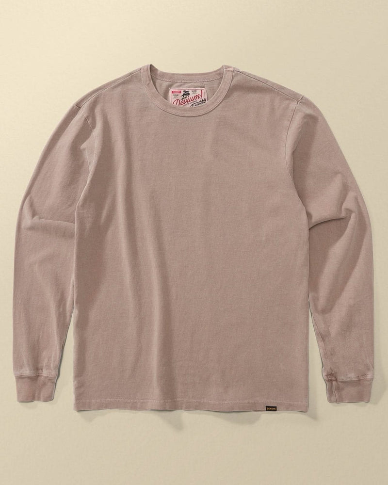 Devium Latte / XS Sidewalk Long Sleeve Vintage Tee