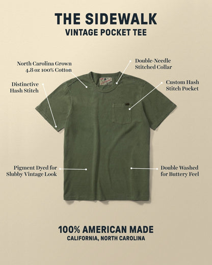 Sidewalk Vintage Pocket Tee