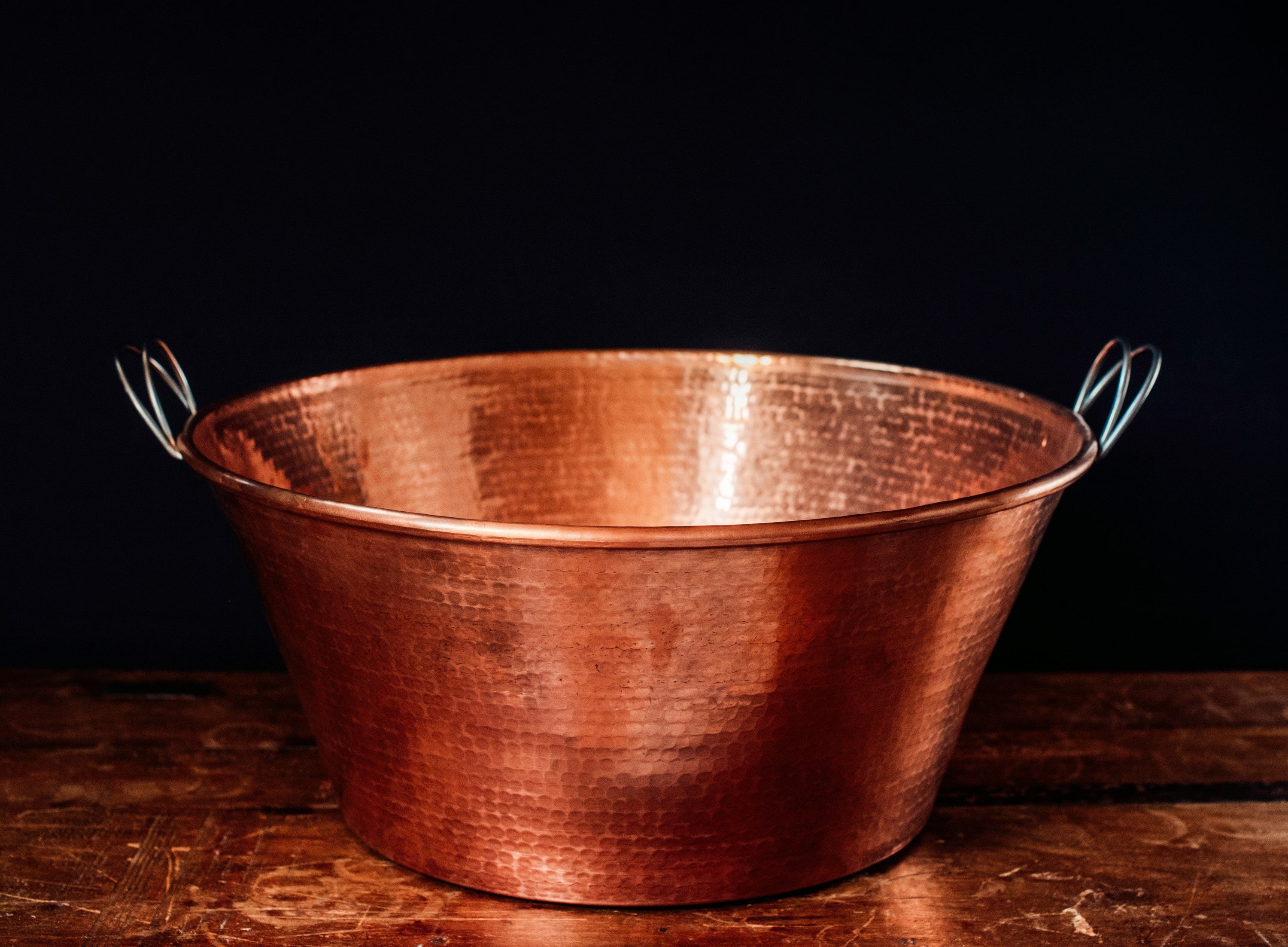 Sertodo Catering &amp; Entertaining Basin - 15" diameter Permian Copper Basins