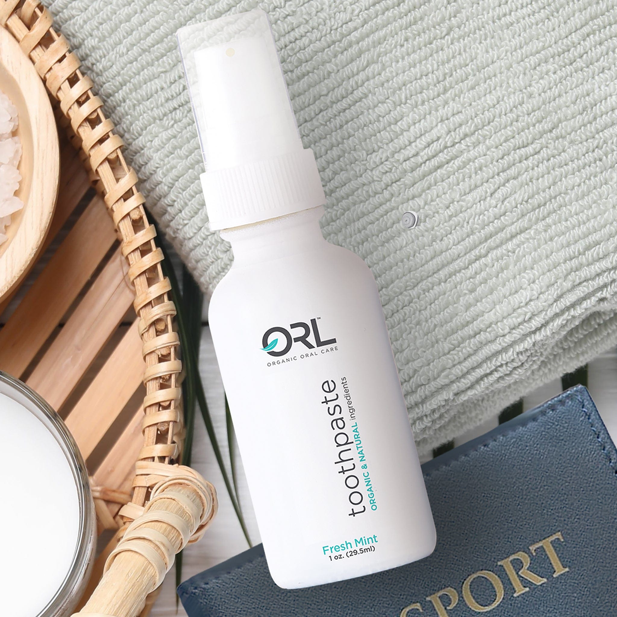 ORL Natural and Fluoride-free Travel Toothpaste (1 oz.)