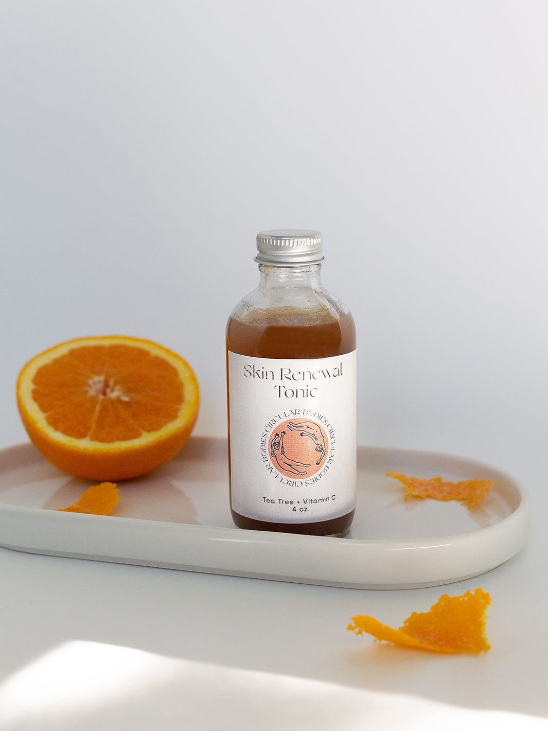 Circular Bodies tonic metal cap (apply with cotton round) Skin Renewal Tonic