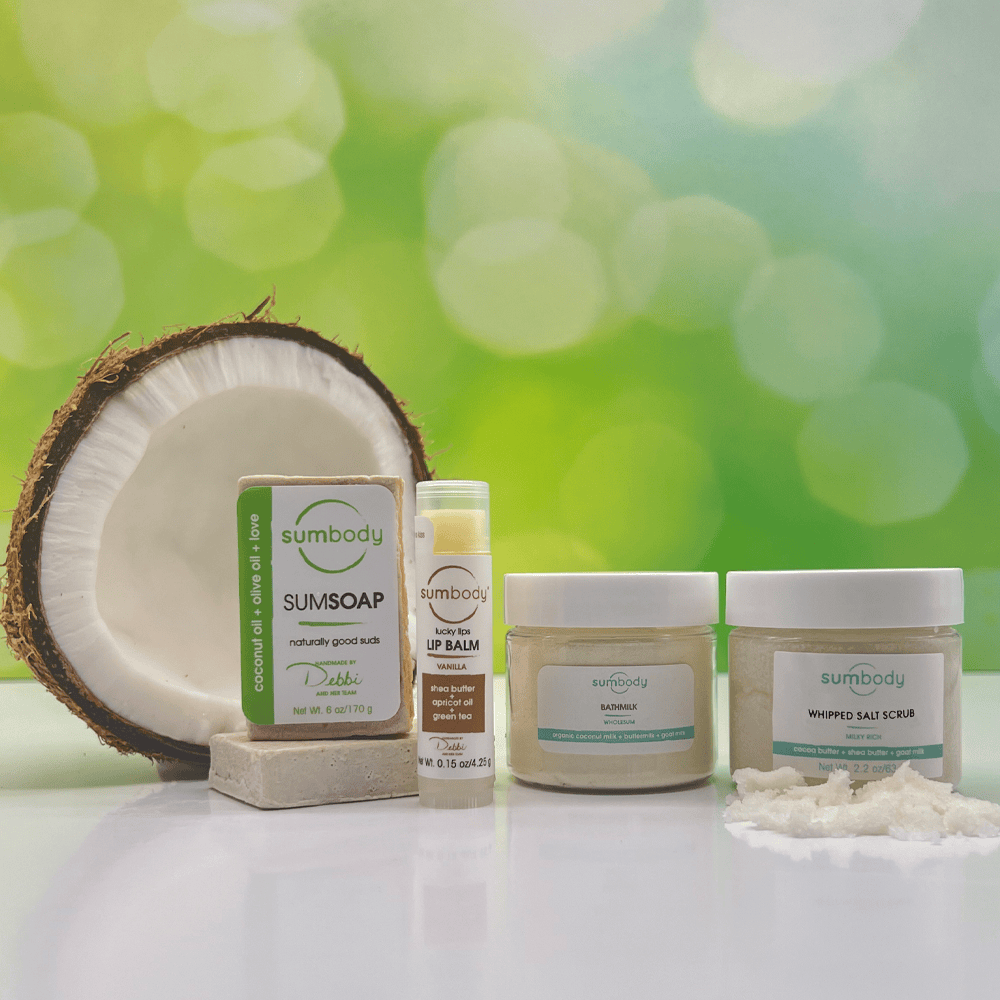 Sumbody Skincare Gift Set Get Sum Bath &amp; Body – Sunkissed Vanilla (Milky Rich)