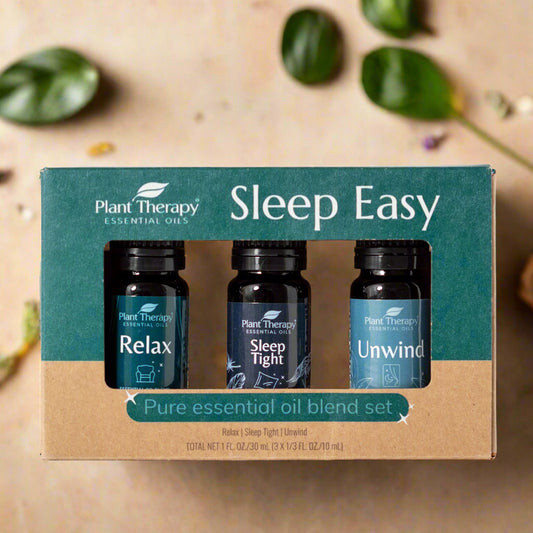 Sleep Easy Essential Oil Blend Set outer box