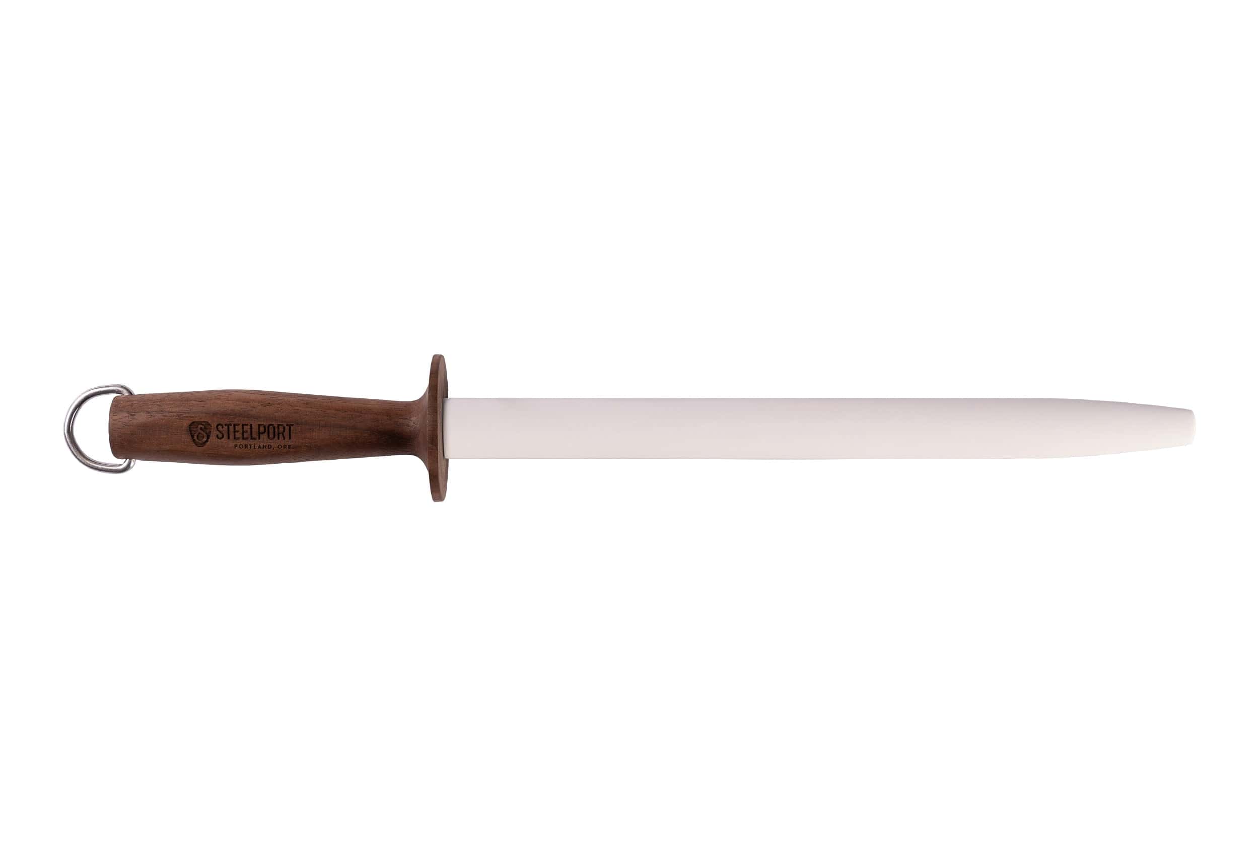 STEELPORT Knife Co. Accessories 12" Oval Ceramic Honing Rod