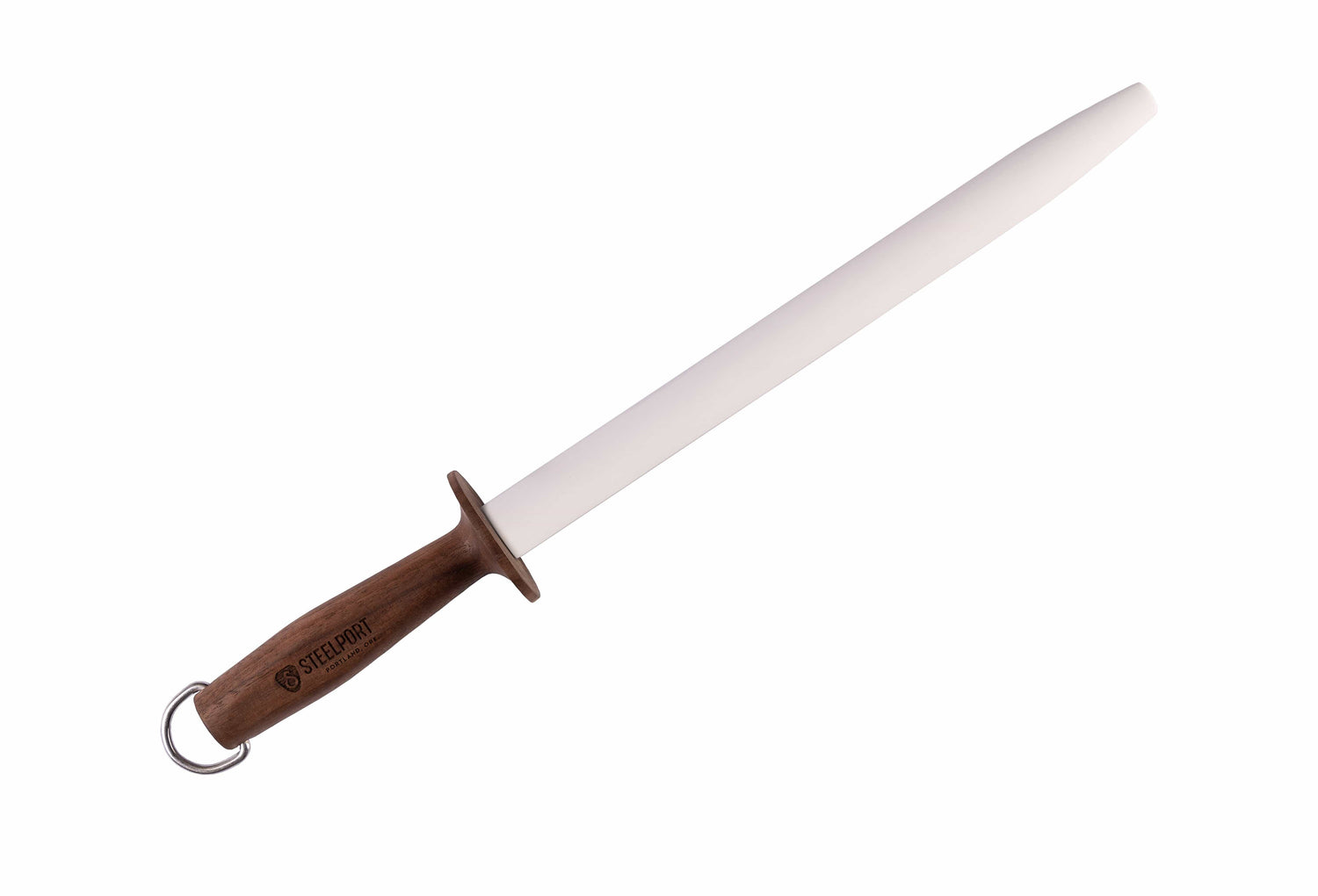 12" Oval Ceramic Honing Rod