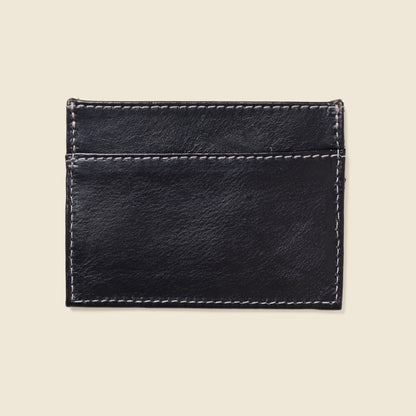 CASUPO Slim Card Holder Slim Card Holder Wallet with RFID Protection - Black