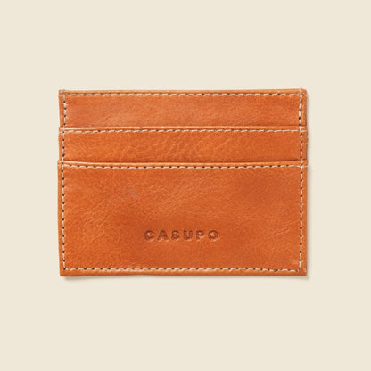 CASUPO Slim Card Holder Slim Card Holder Wallet with RFID Protection - Natural